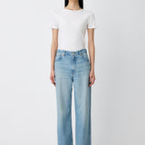 TENCEL DENIM STRAIGHT Light Blue / 23