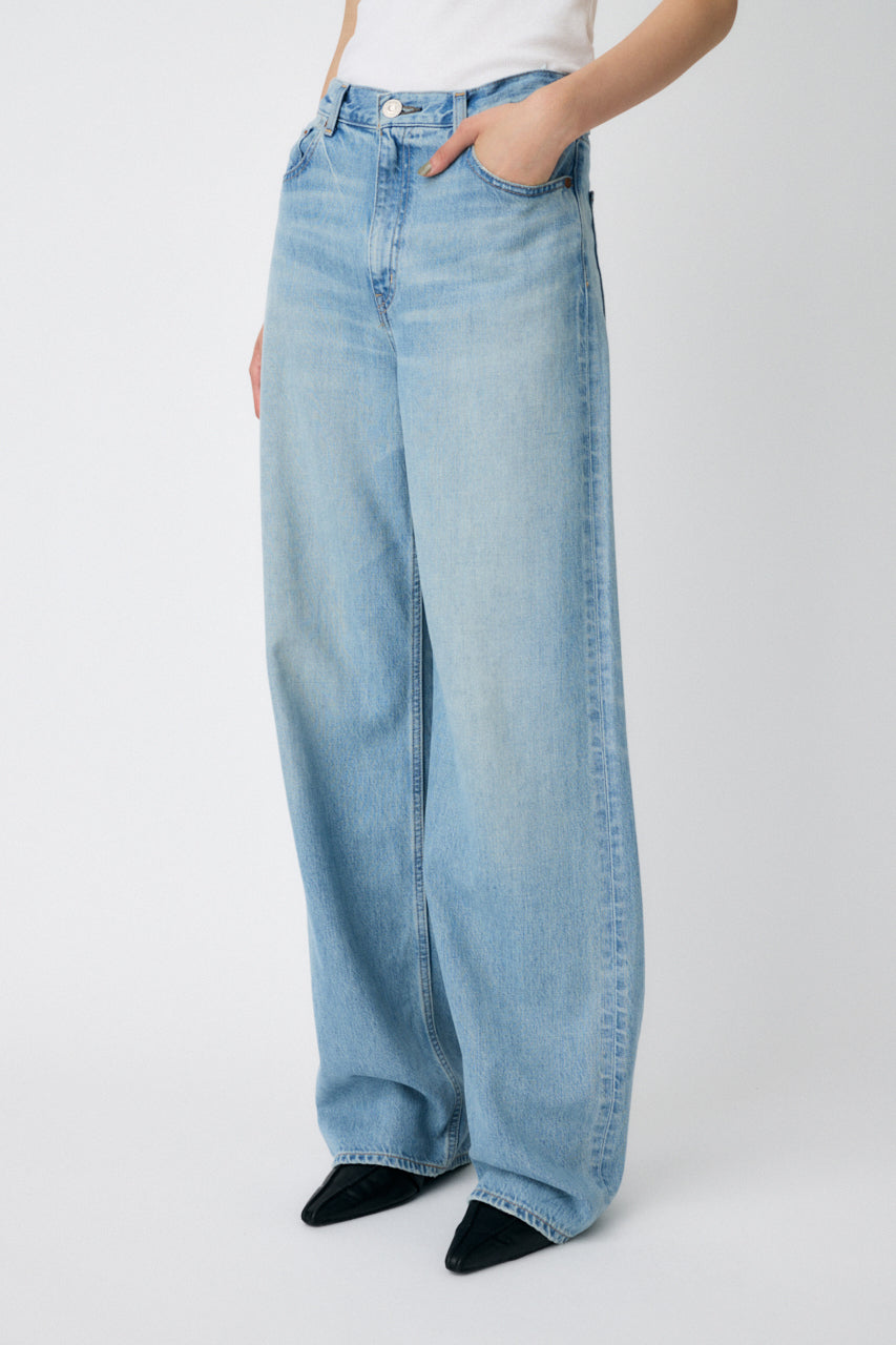 TENCEL DENIM STRAIGHT Light Blue / 23