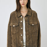 OVERSIZED CORDUROY JACKET