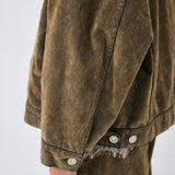 OVERSIZED CORDUROY JACKET