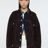 OVERSIZED CORDUROY JACKET
