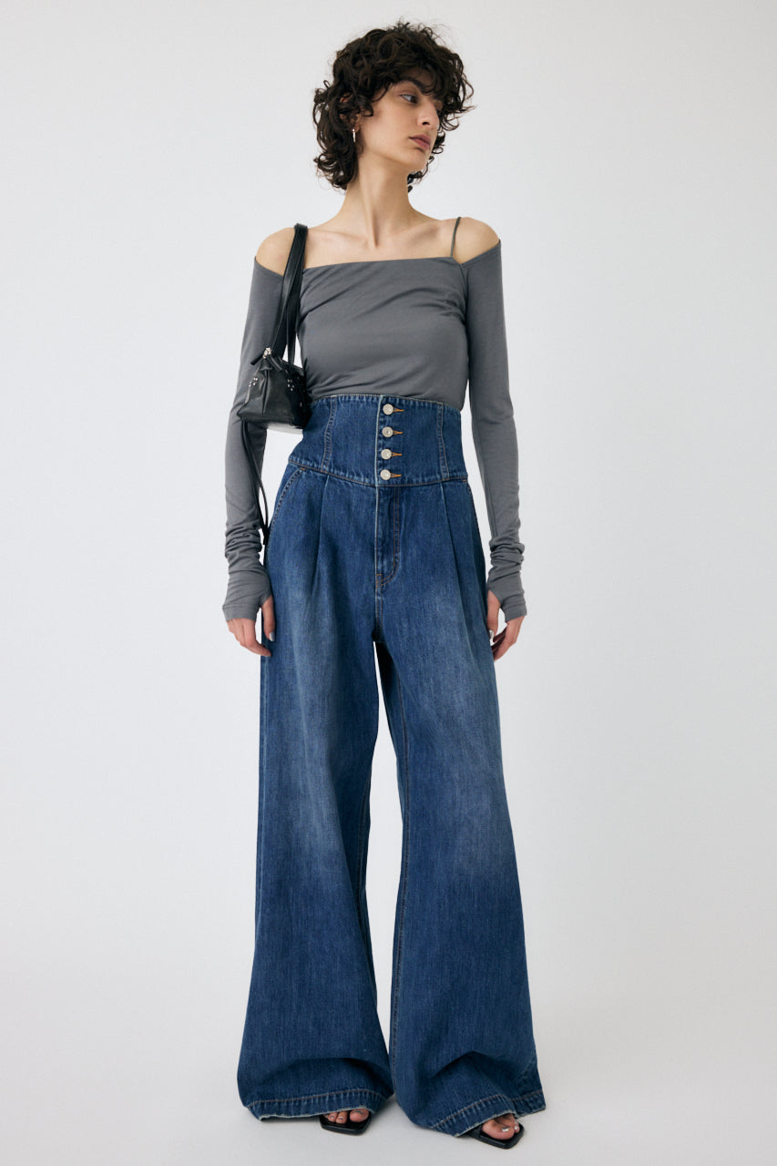 MOUSSY♡ CORSET DESIGN BAGGY Corset Design Baggy – MOUSSY