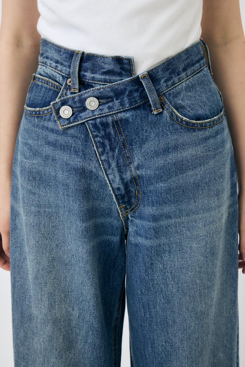 Cross Waist Wide Straight – MOUSSY