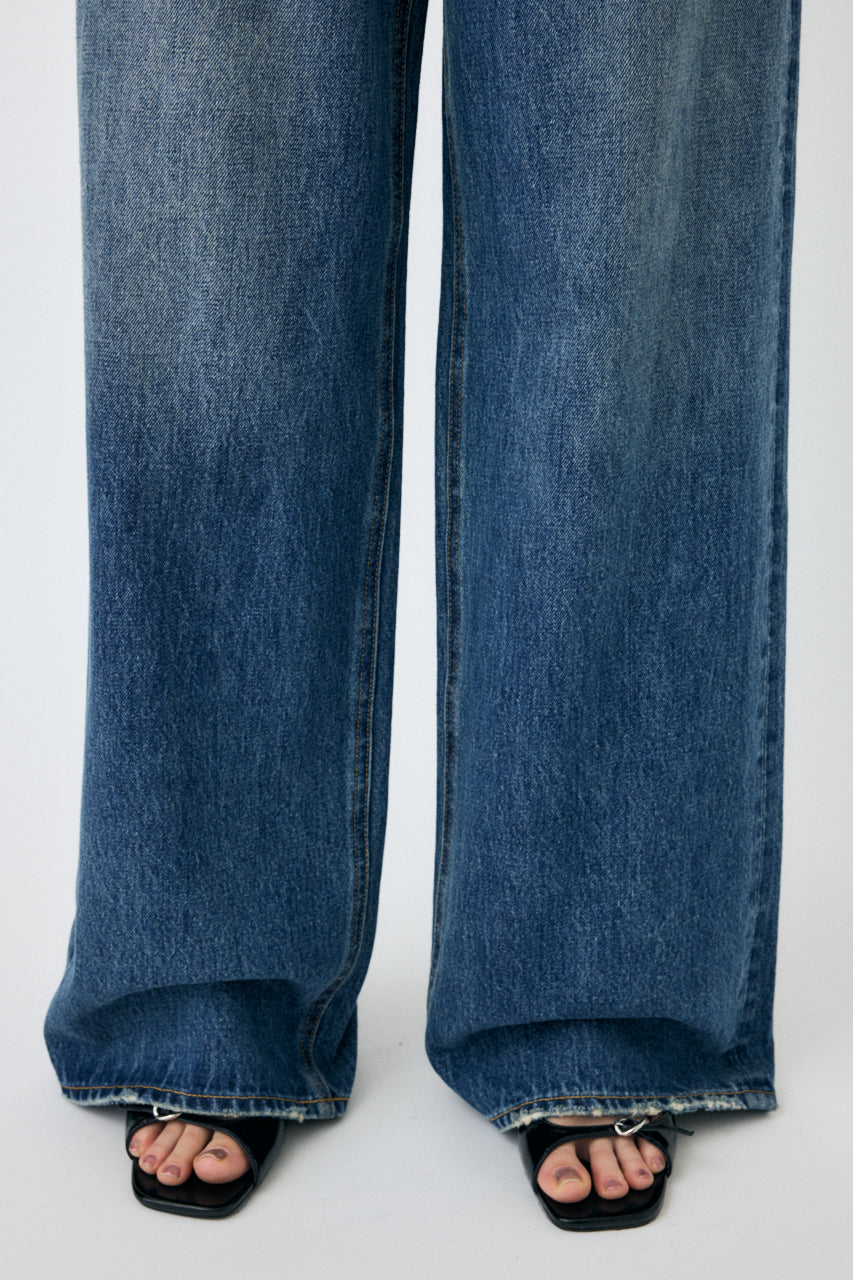 Cross Waist Wide Straight – MOUSSY