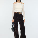 VELVET LONG LEG FLARE