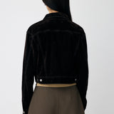 VELVET SHORT JACKET