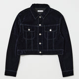 VELVET SHORT JACKET