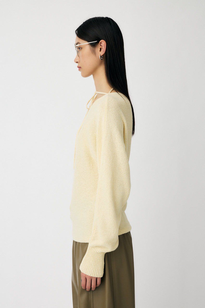 ONE SHOULDER KNIT TOP Off White / Free