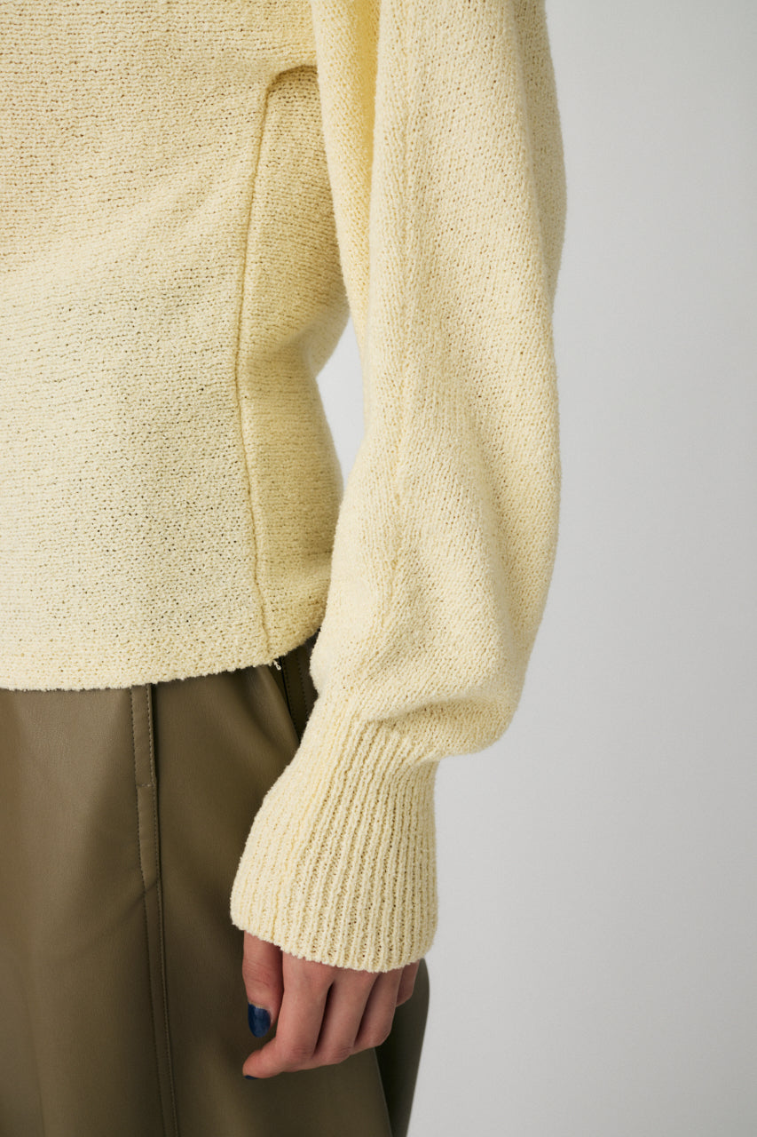 ONE SHOULDER KNIT TOP Off White / Free