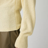 ONE SHOULDER KNIT TOP Off White / Free