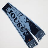 MOANDMO JACQUARD MUFFLER Navy / Free