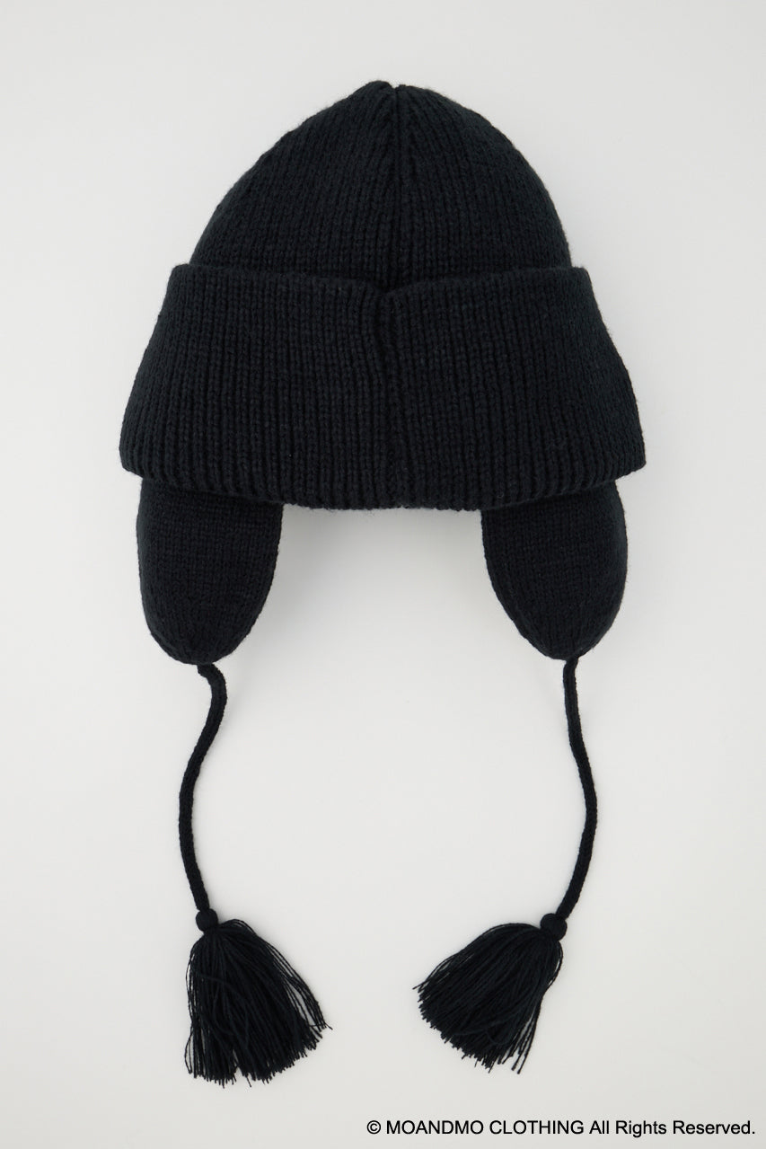 MOANDMO KNIT CAP Black / Free