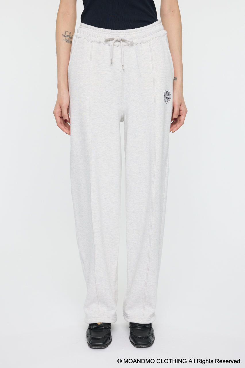 MOANDMO SWEAT PANTS Heather Gray / 1 (S)