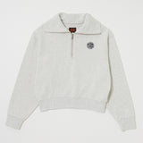 MOANDMO ZIP UP SWEAT Heather Gray / Free