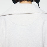 MOANDMO ZIP UP SWEAT Heather Gray / Free