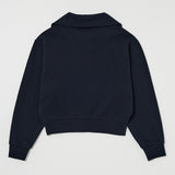 MOANDMO ZIP UP SWEAT Navy / Free