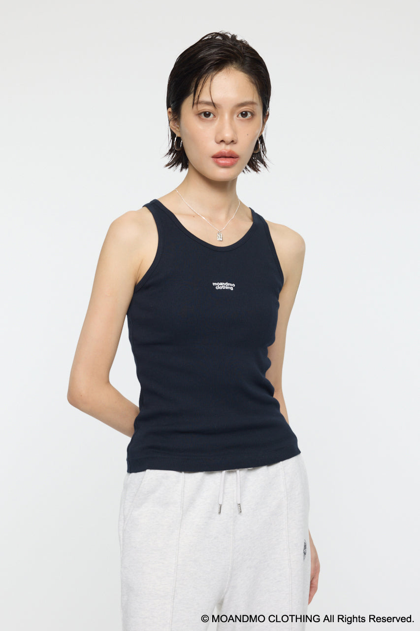 MOANDMO TANK TOP Navy / Free