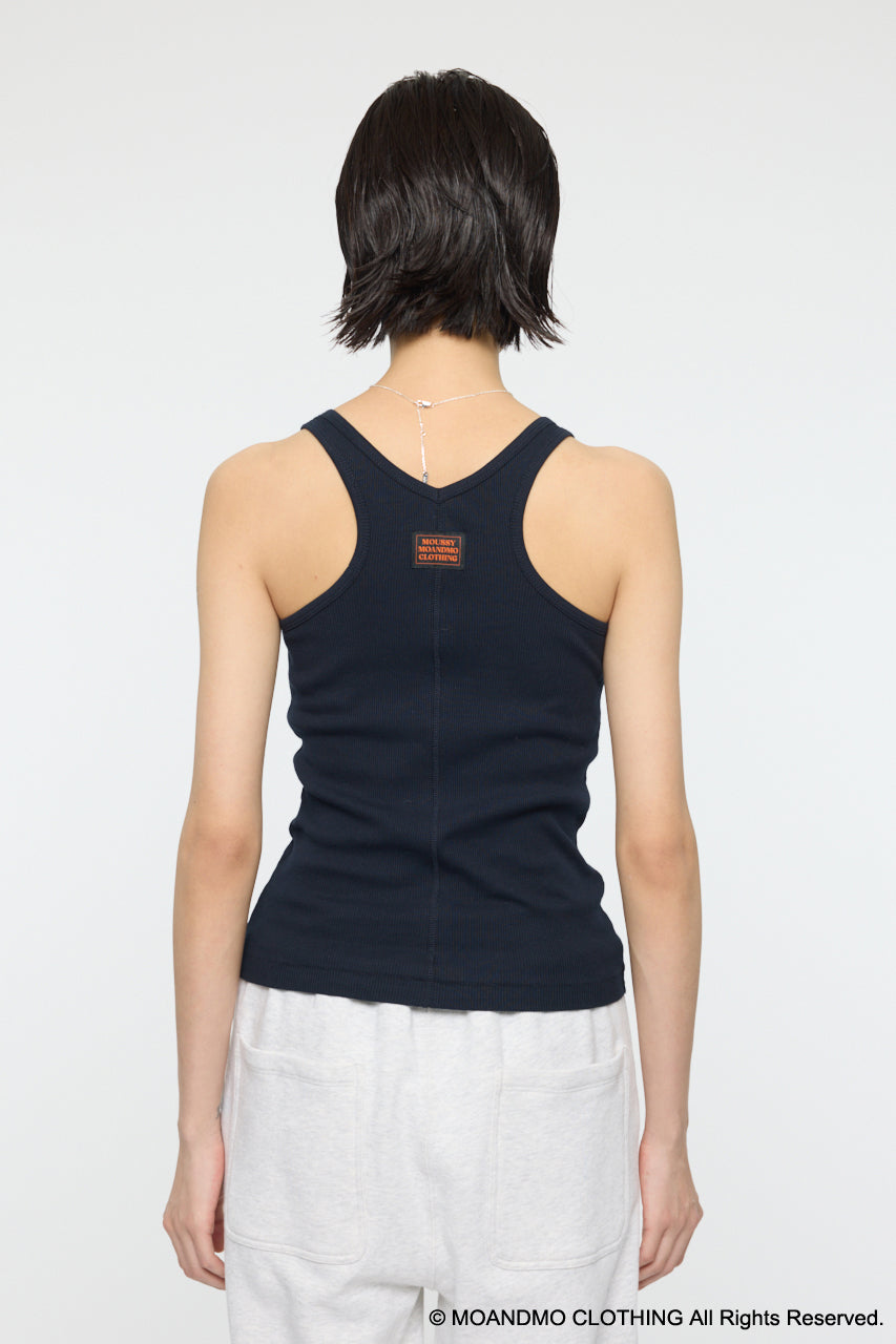 MOANDMO TANK TOP Navy / Free