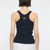 MOANDMO TANK TOP Navy / Free