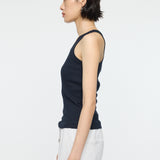 MOANDMO TANK TOP Navy / Free