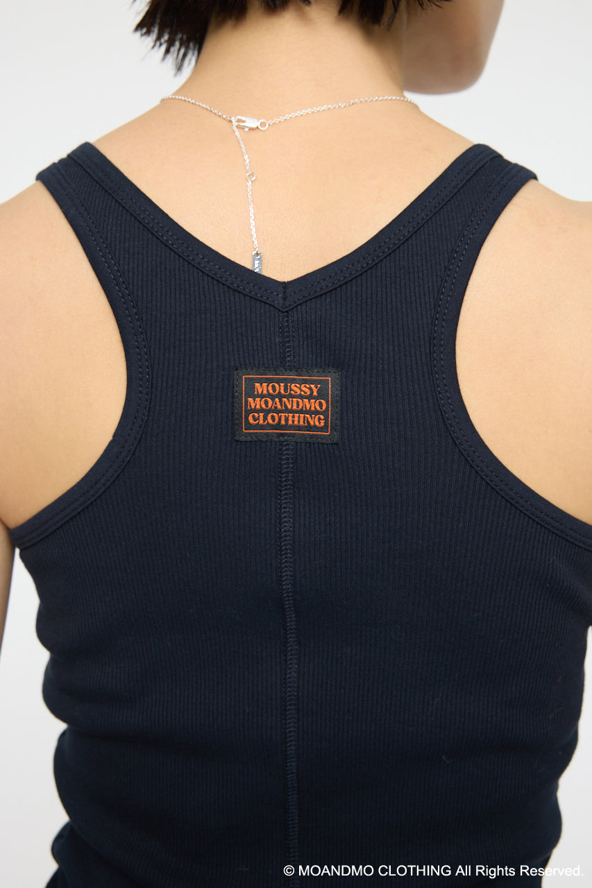 MOANDMO TANK TOP Navy / Free
