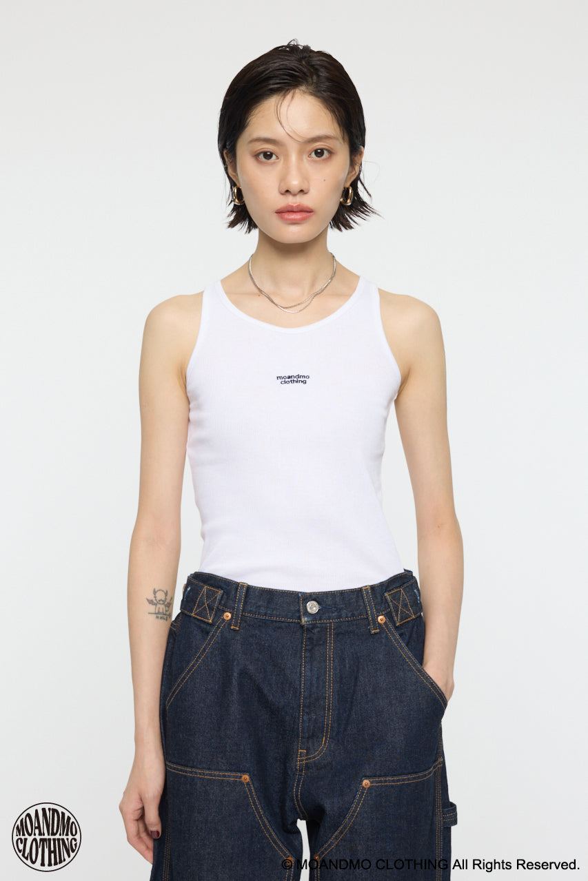 MOANDMO TANK TOP White / Free