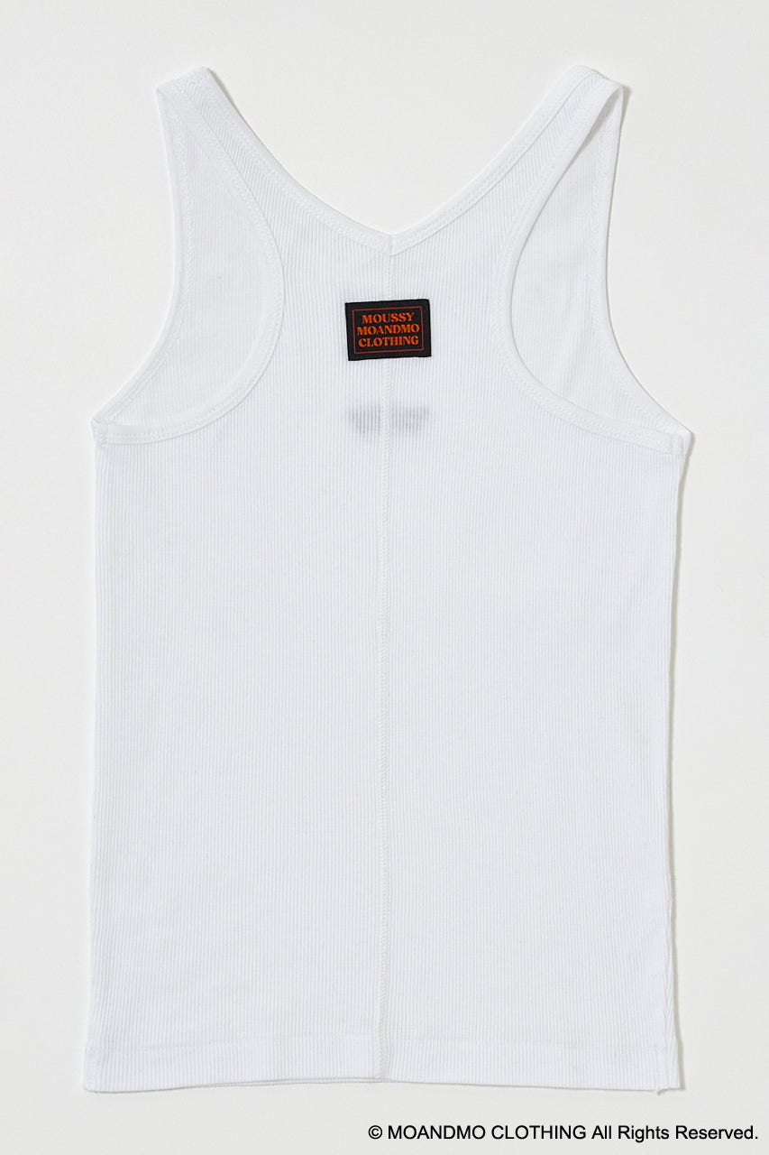 MOANDMO TANK TOP White / Free