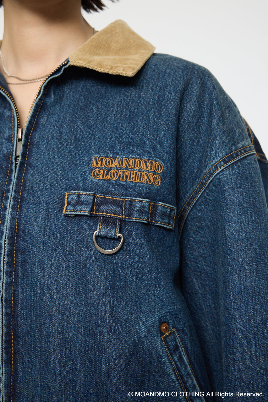 Moandmo Denim Padded Jacket – MOUSSY