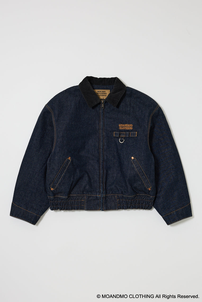 MOANDMO DENIM PADDED JACKET One Wash / Free