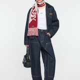 MOANDMO DENIM PADDED JACKET One Wash / Free