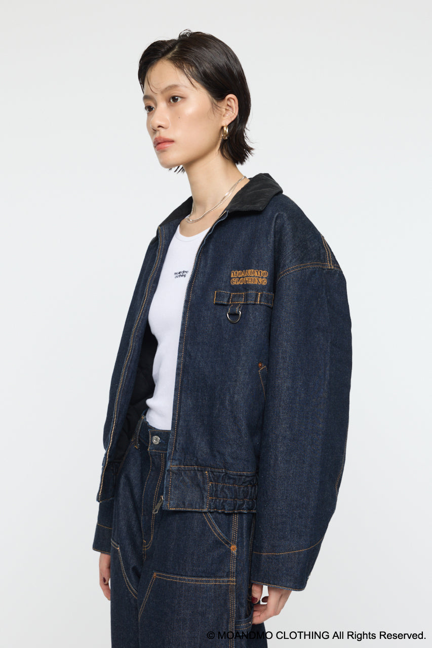 Moandmo Denim Padded Jacket – MOUSSY