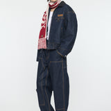 MOANDMO DENIM PADDED JACKET One Wash / Free