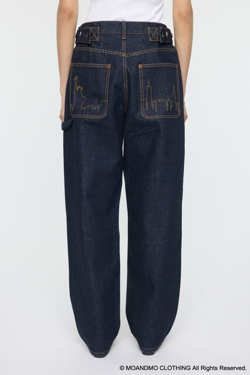 MOANDMO DOUBLE KNEE STRAIGHT One Wash / 1 (S)