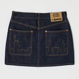 MOANDMO EMBROIDERY MINI SKIRT One Wash / 1 (S)