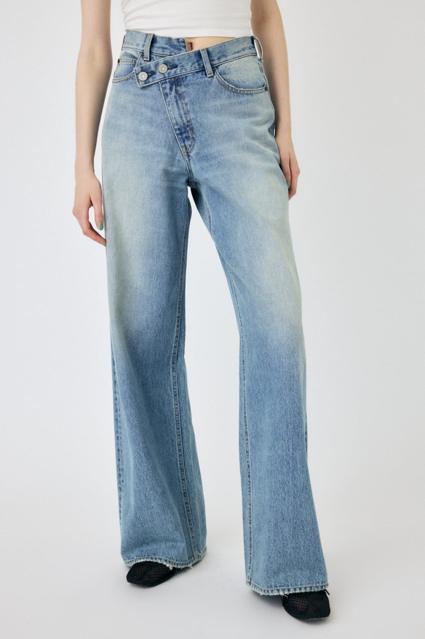Cross Waist Wide Straight – MOUSSY