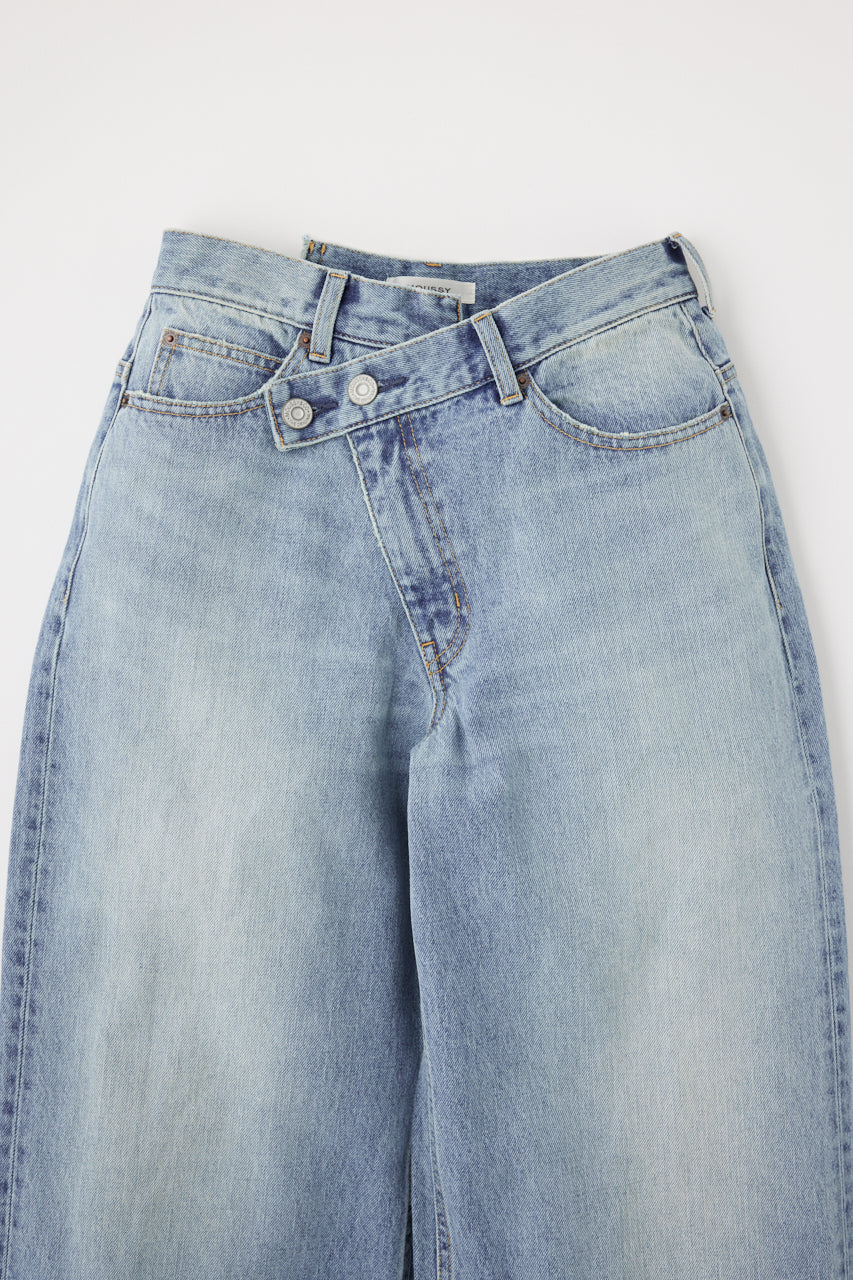 Cross Waist Wide Straight – MOUSSY