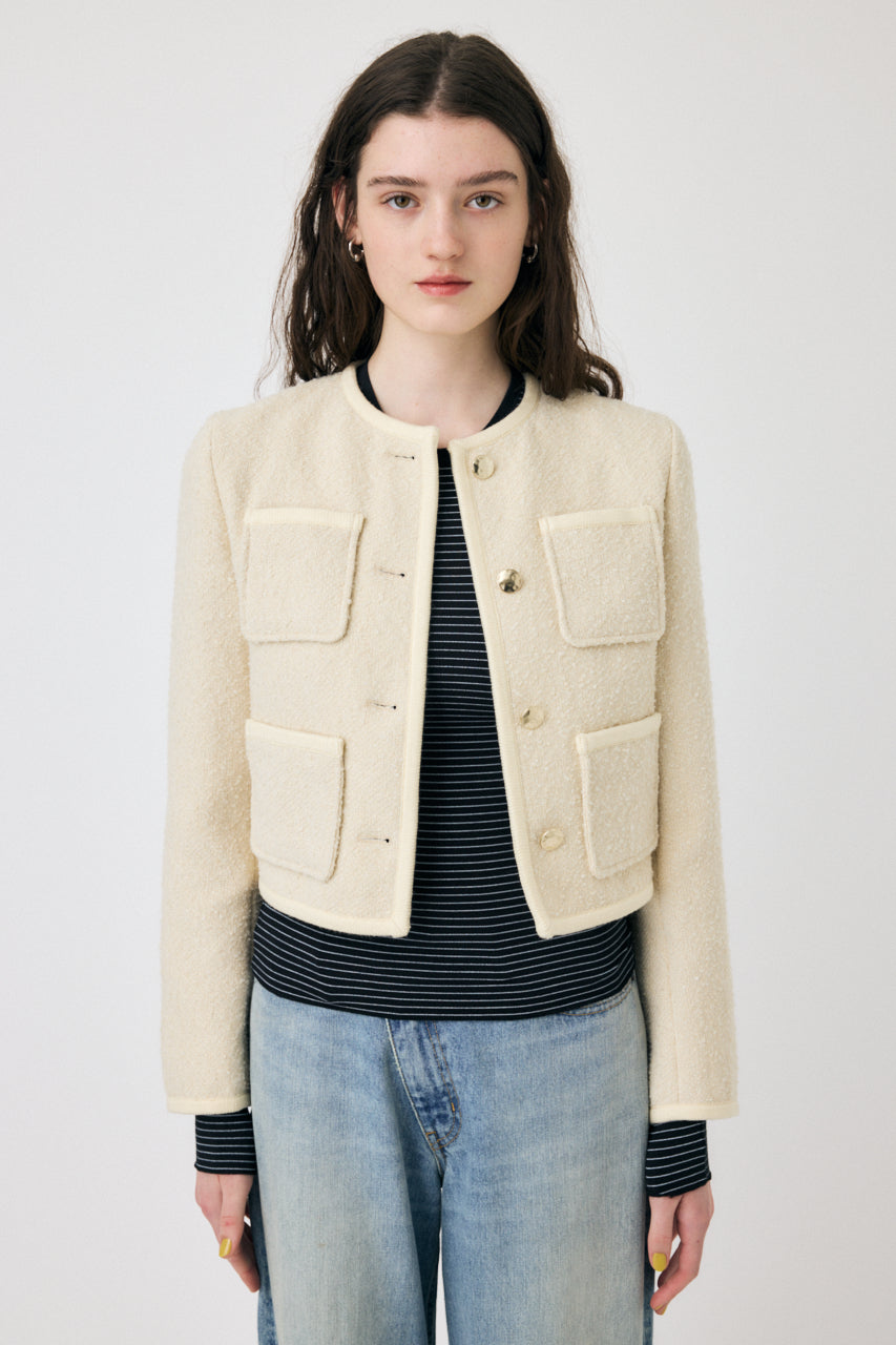 Classic Tweed Jacket – MOUSSY