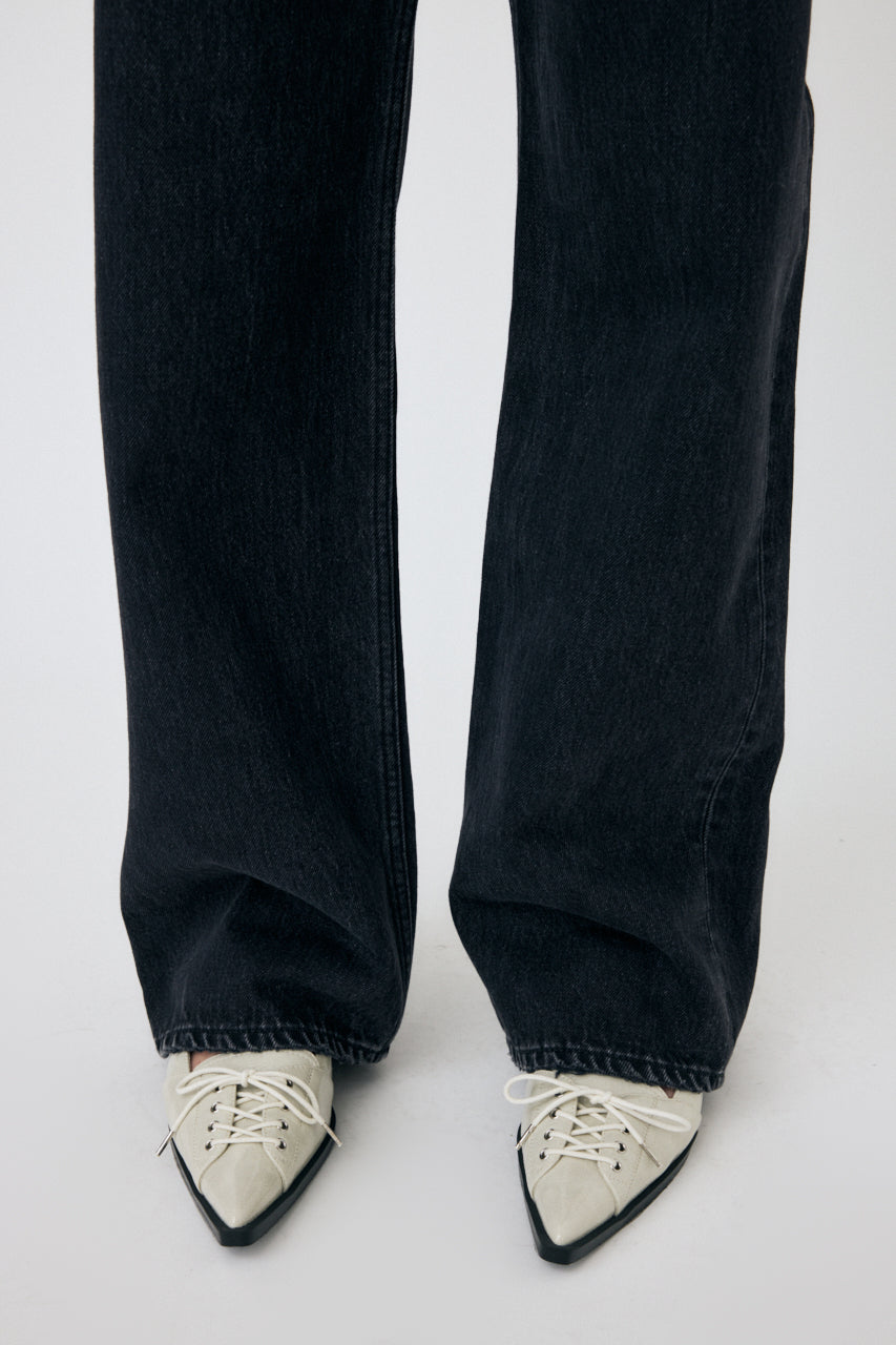 High Waisted 90s Straight -blk – MOUSSY