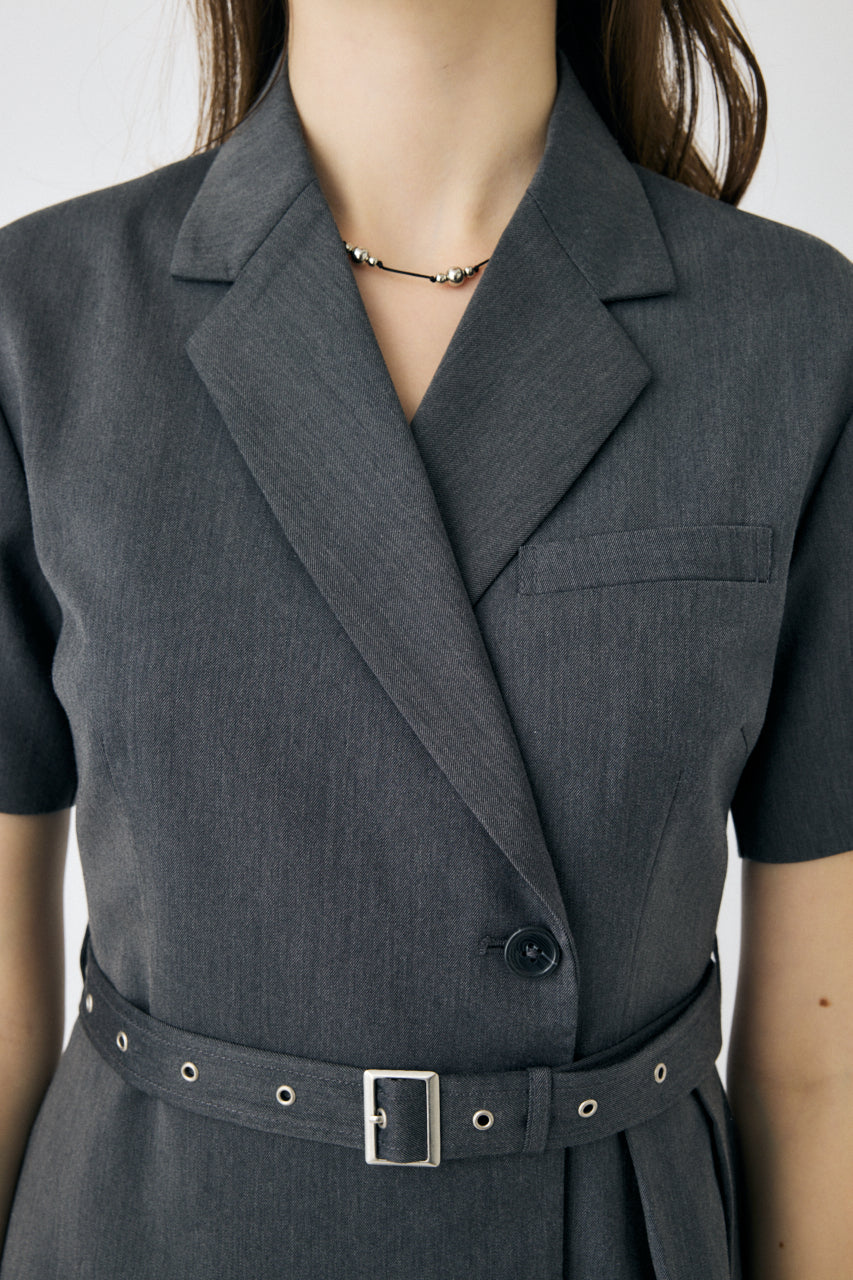 MOUSSY BLAZER PLEATS ミニドレス Blazer Pleats Mini Dress – MOUSSY