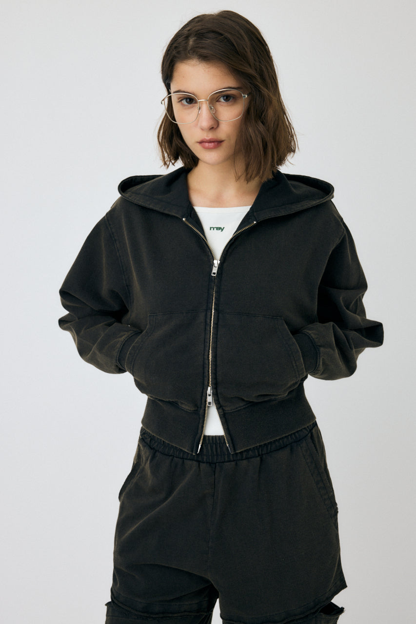 トップス MOUSSY GARMENT HOODIE Garment Dyed Hoodie – MOUSSY