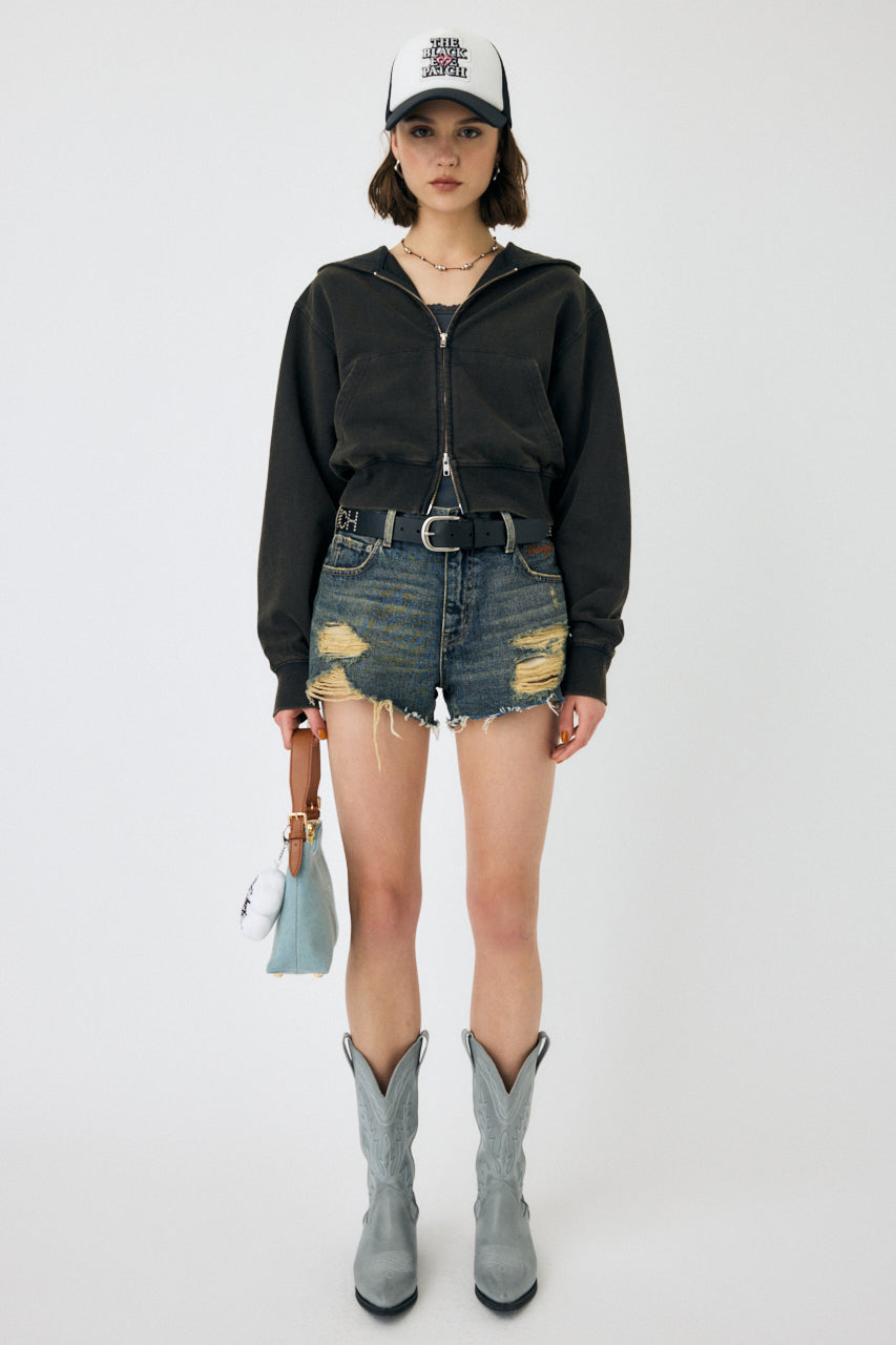 Bep Heart Denim Shorts – MOUSSY