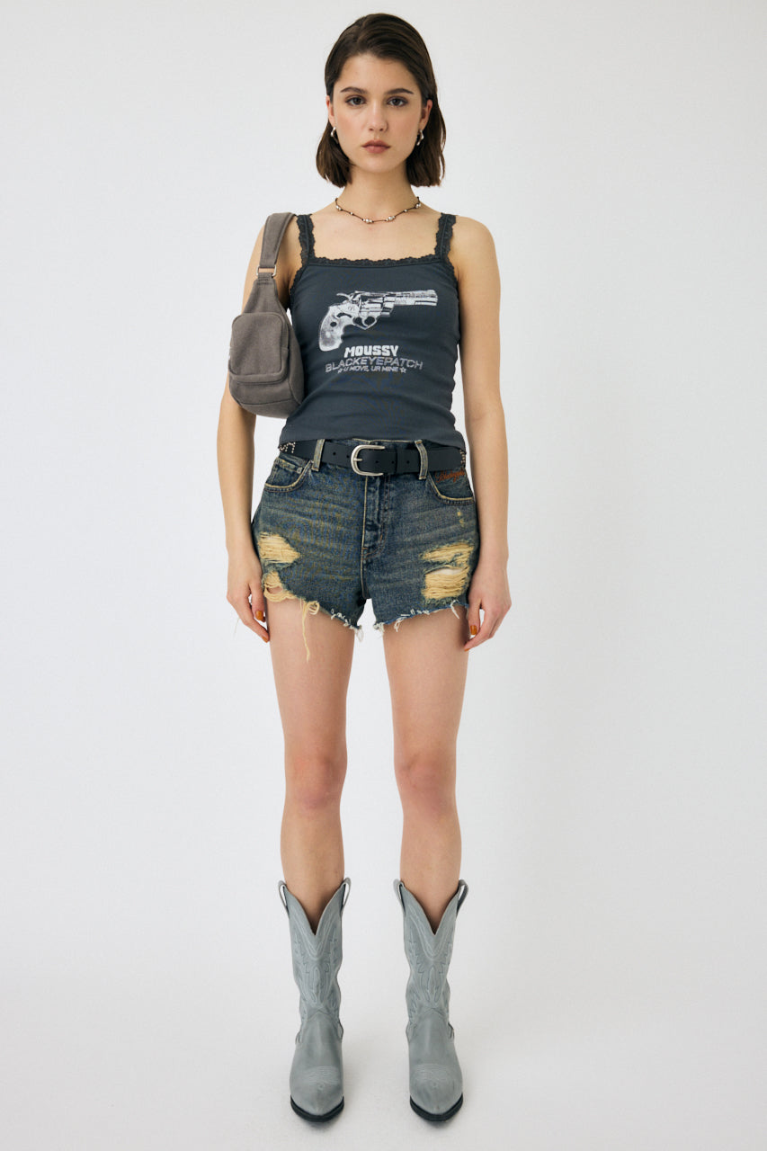 Bep Heart Denim Shorts – MOUSSY