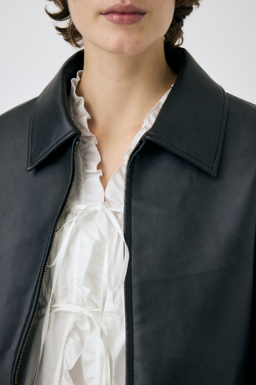 Faux Leather Over Jacket – MOUSSY