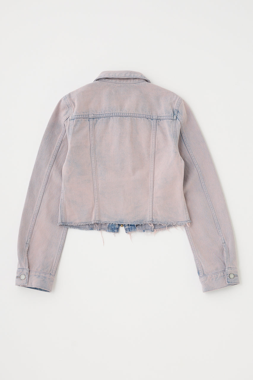 Zip Up Compact Denim Jacket – MOUSSY