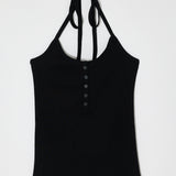 SUVIN GIZA 2WAY CAMISOLE Black / Free