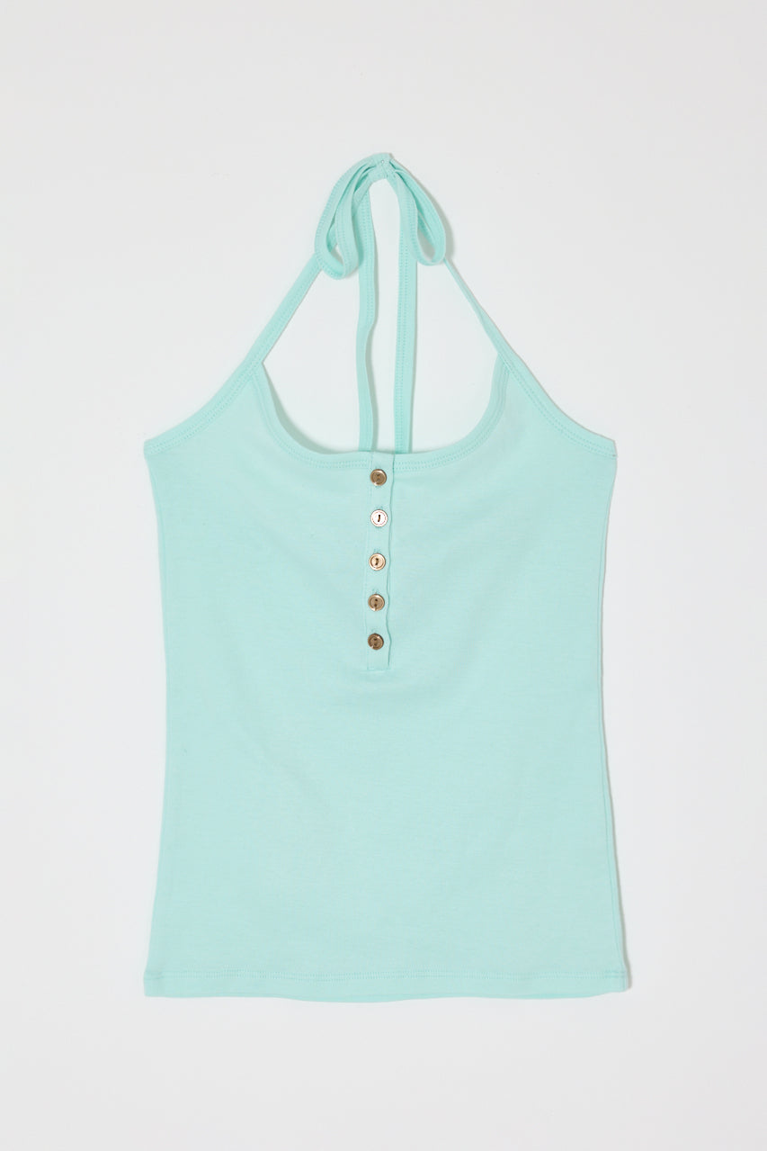 SUVIN GIZA 2WAY CAMISOLE Light Blue / Free