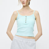 SUVIN GIZA 2WAY CAMISOLE Light Blue / Free