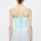 SUVIN GIZA 2WAY CAMISOLE Light Blue / Free