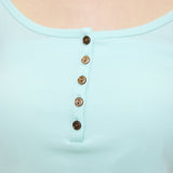 SUVIN GIZA 2WAY CAMISOLE Light Blue / Free