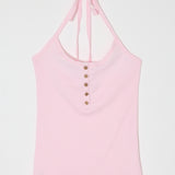 SUVIN GIZA 2WAY CAMISOLE Pink / Free
